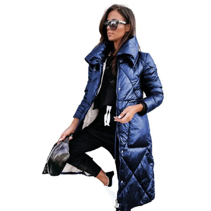 Eveloria Damen Gesteppte Parka Baumwolle