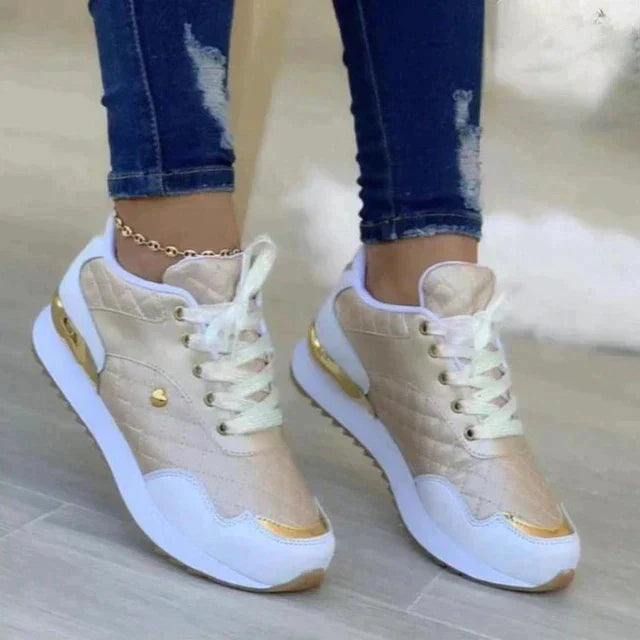 Damen Plateau Turnschuhe Eveloria - Eveloria