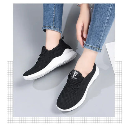 Damen Turnschuhe Eveloria Laufschuhe Schwarz - Eveloria