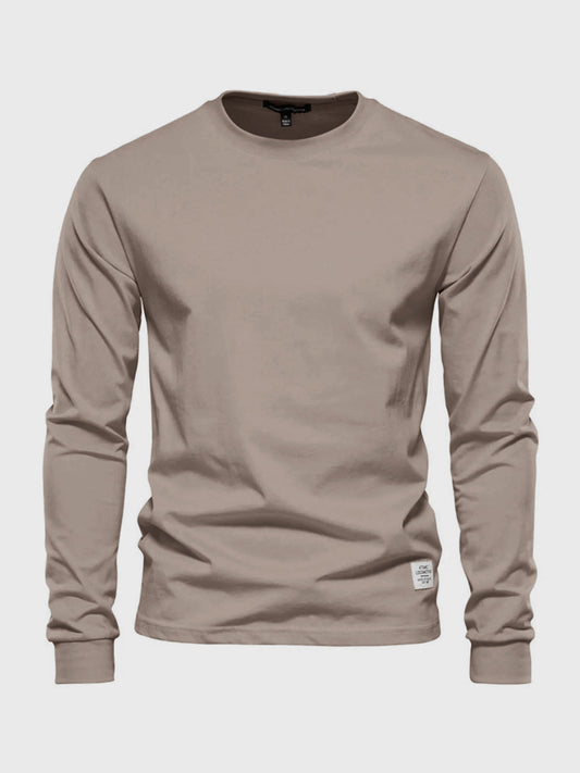 Russell Herren Sweatshirt Rundhals Baumwolle Klassisch - Eveloria