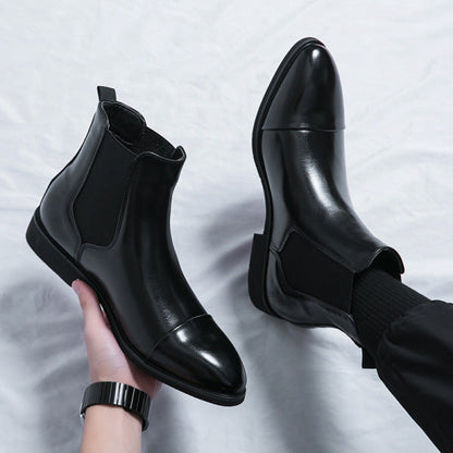 Eveloria Herren Stiefel Leder