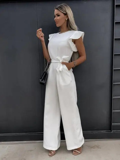 Eveloria Damen Jumpsuit Elegant Hochwertig