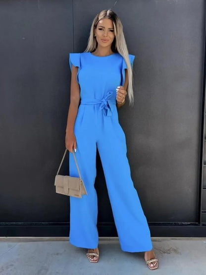 Eveloria Damen Jumpsuit Elegant Hochwertig