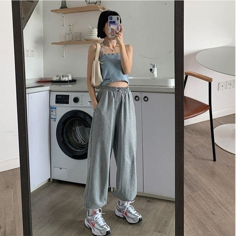 Damen Cropped mit Knoten und Trägern Baumwolle Weiß - Eveloria