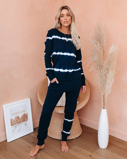 Damen Freizeit-Set Batikdesign Eveloria