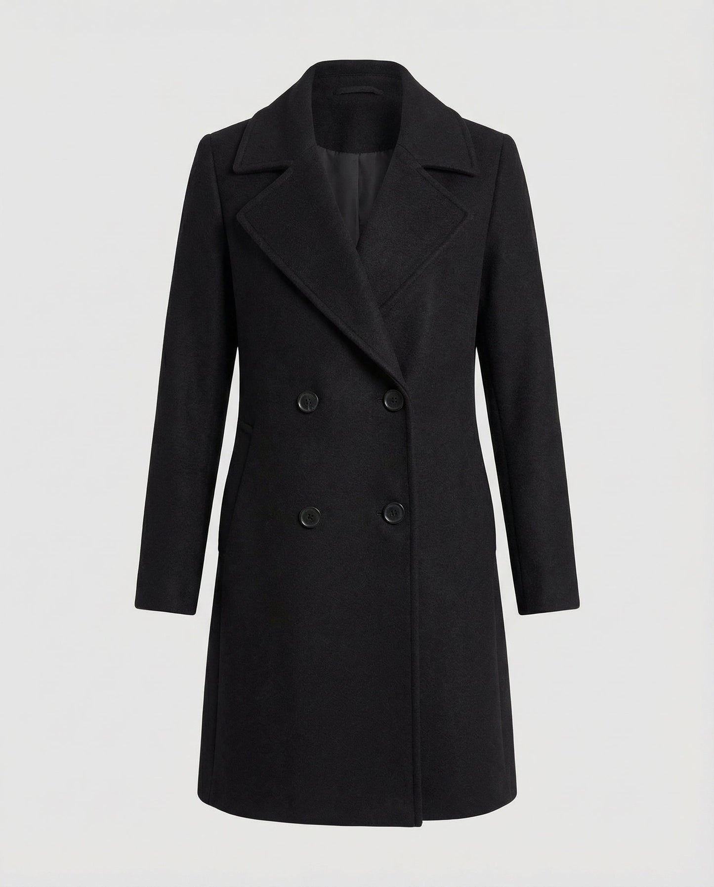 Damen Mantel Herbst Polyester Lang