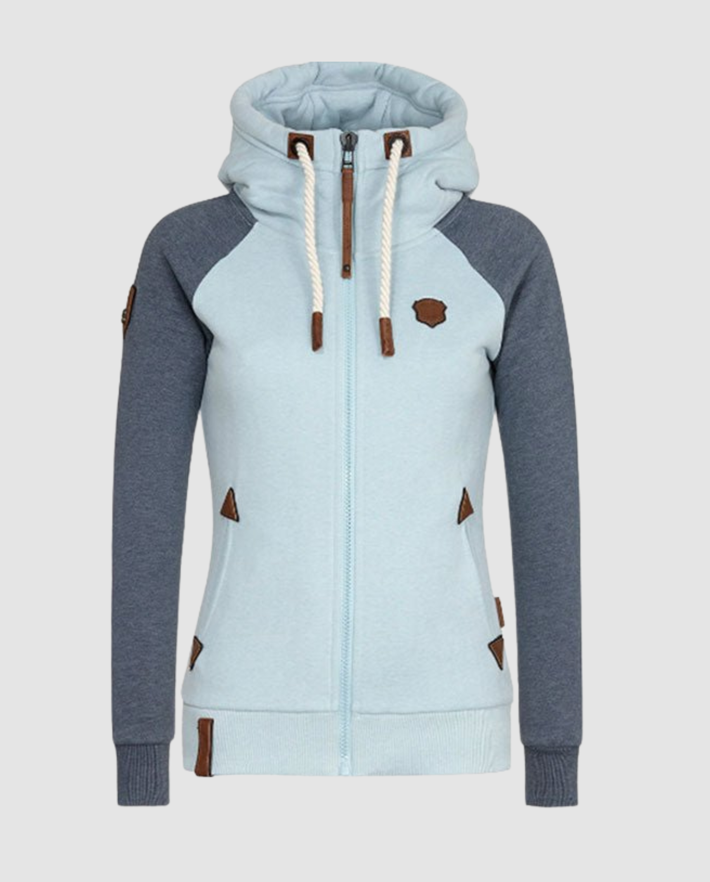 Damen Kapuzen-Hoodie Weich Eveloria