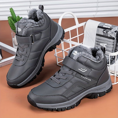 Herren Winterstiefel Mittelhoher Schnitt Warmfutter
