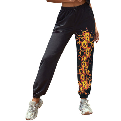 Damen Sweatpants mit Grafikdruck