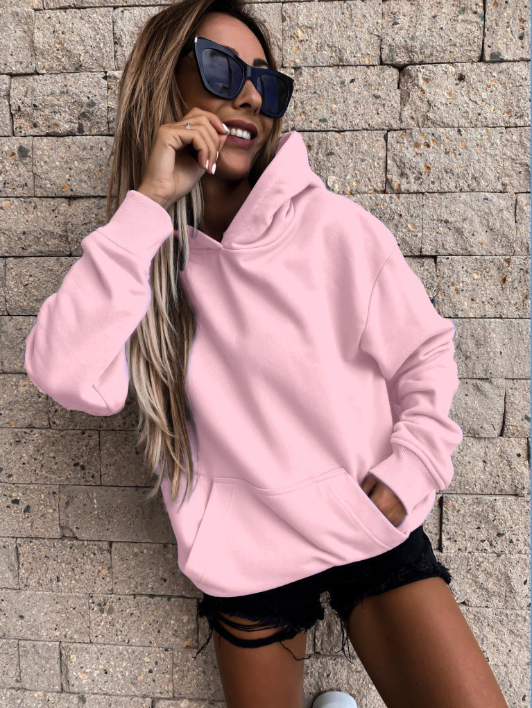 Damen Kapuzenpulli Weich Eveloria