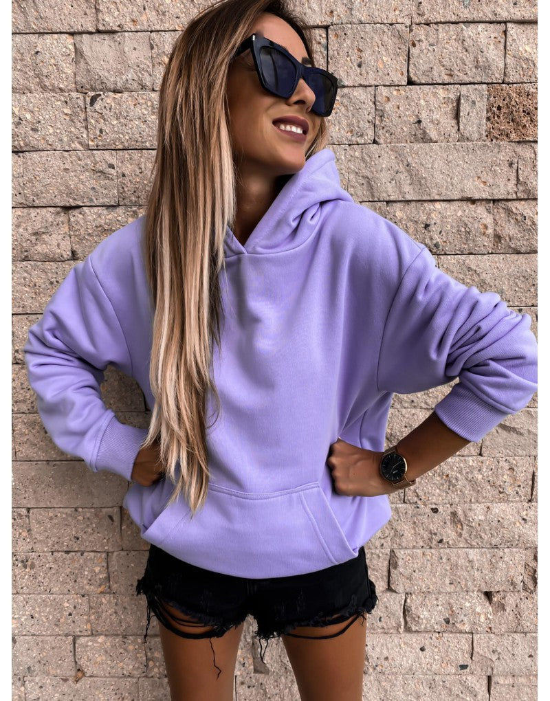 Damen Kapuzenpulli Weich Eveloria