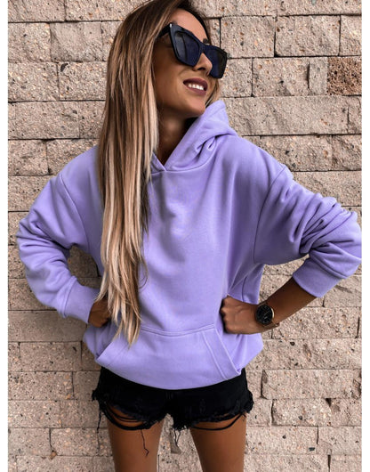 Damen Kapuzenpulli Weich Eveloria