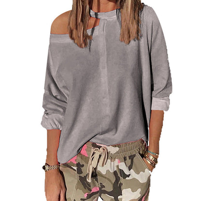 Damen Oversized Freizeitbluse Eveloria