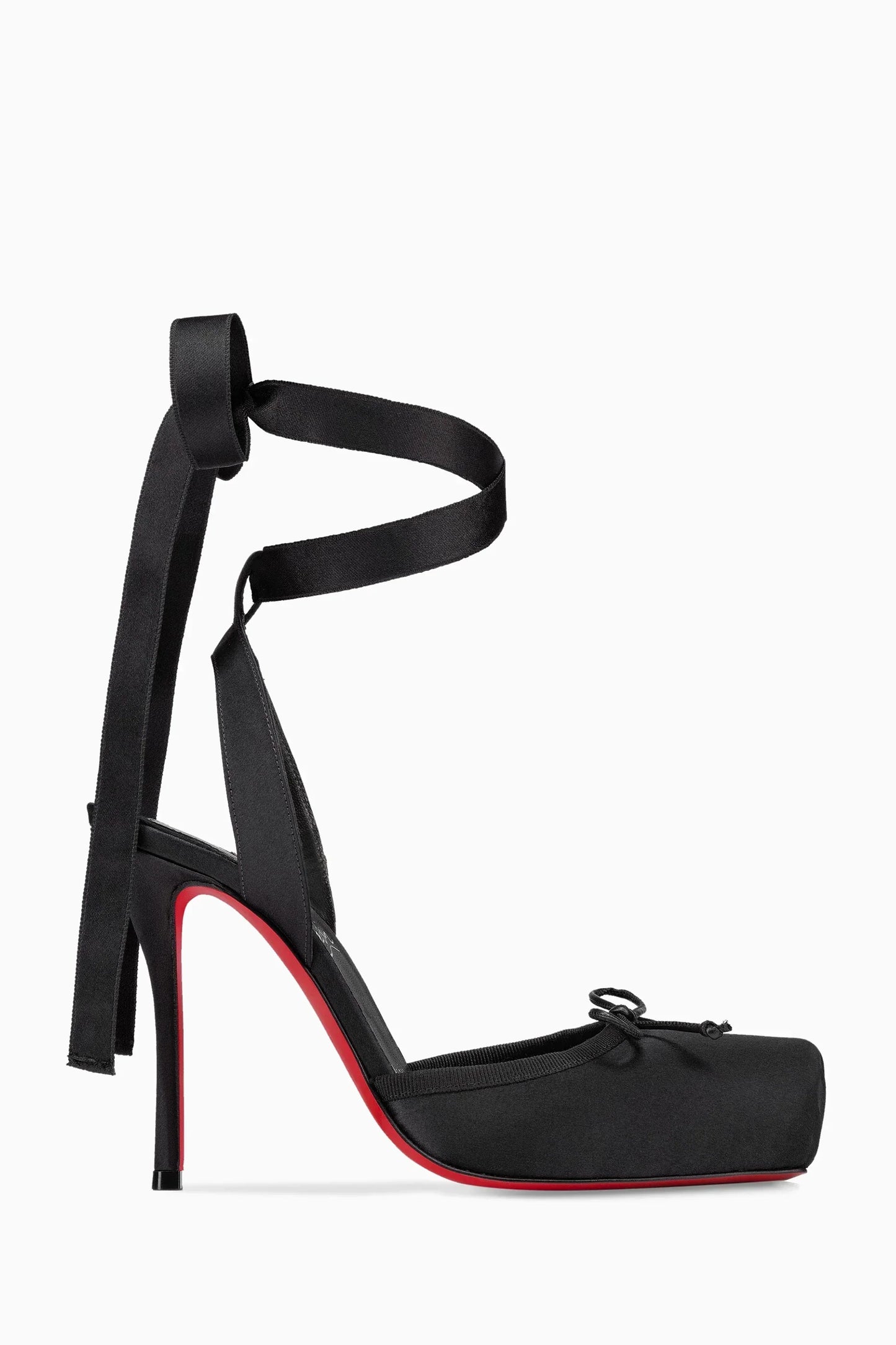 Damen High Heels Quadratische Spitze Ballett Stil