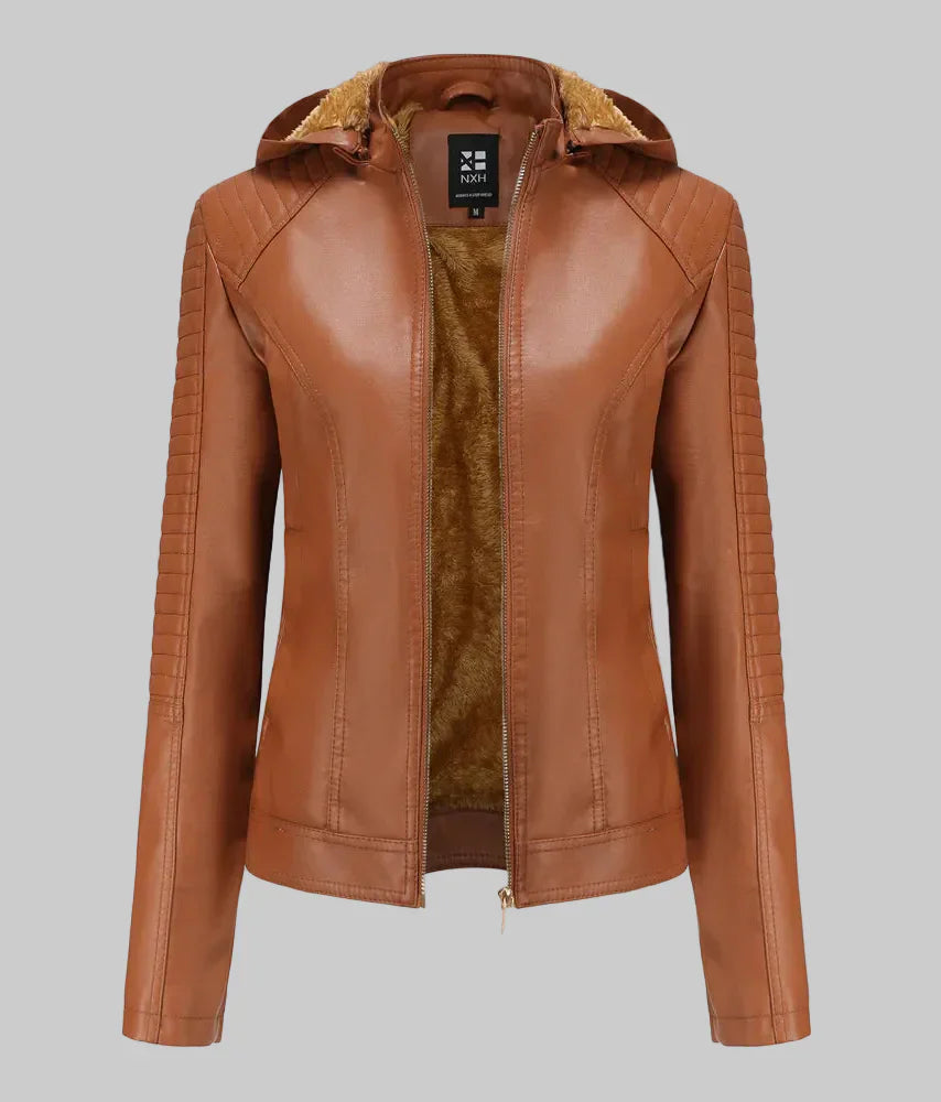 Damen Übergangsjacke Teddyfutter