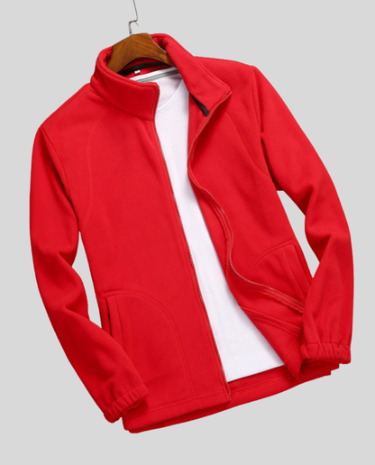 Damen Fleecejacke Stehkragen
