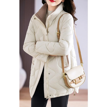 Damen Winterjacke Langärmlig Freizeitjacke