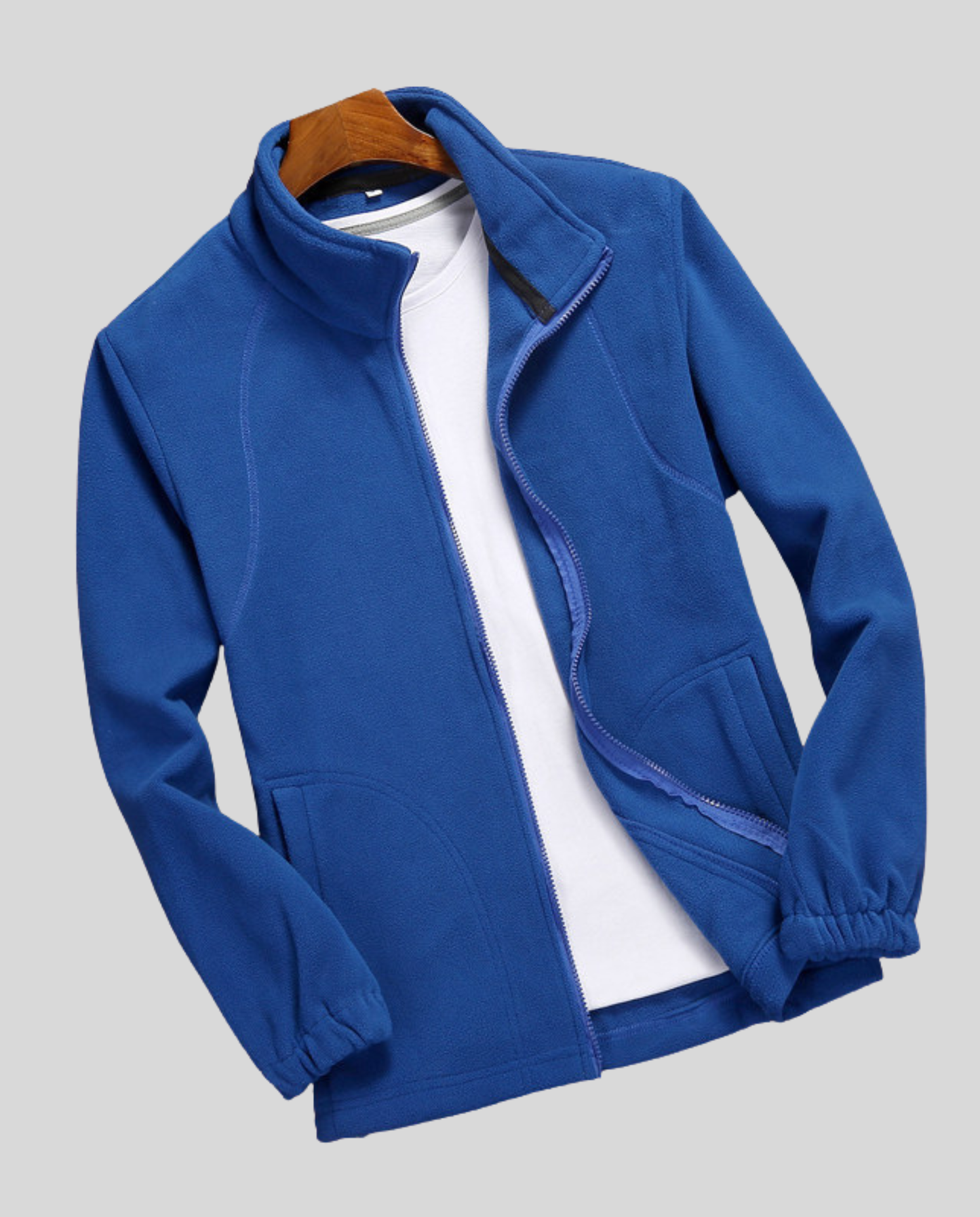Damen Fleecejacke Stehkragen