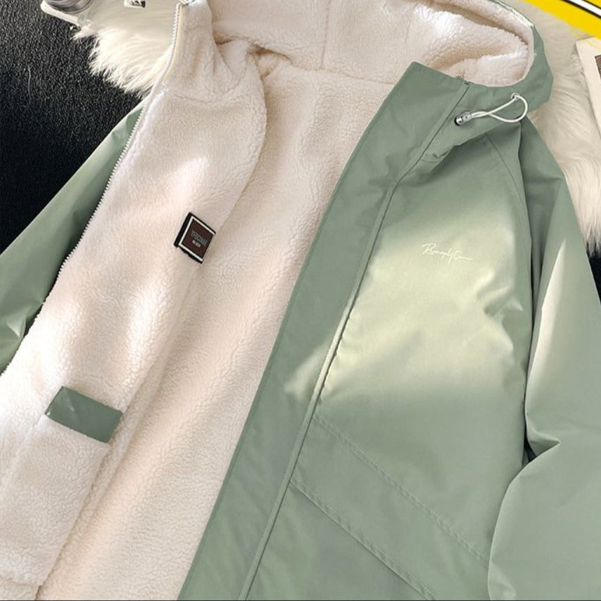 Herren Wendekapuzenjacke Fleece