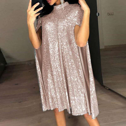 Damen Abendkleid mit Cape Eveloria Glamour