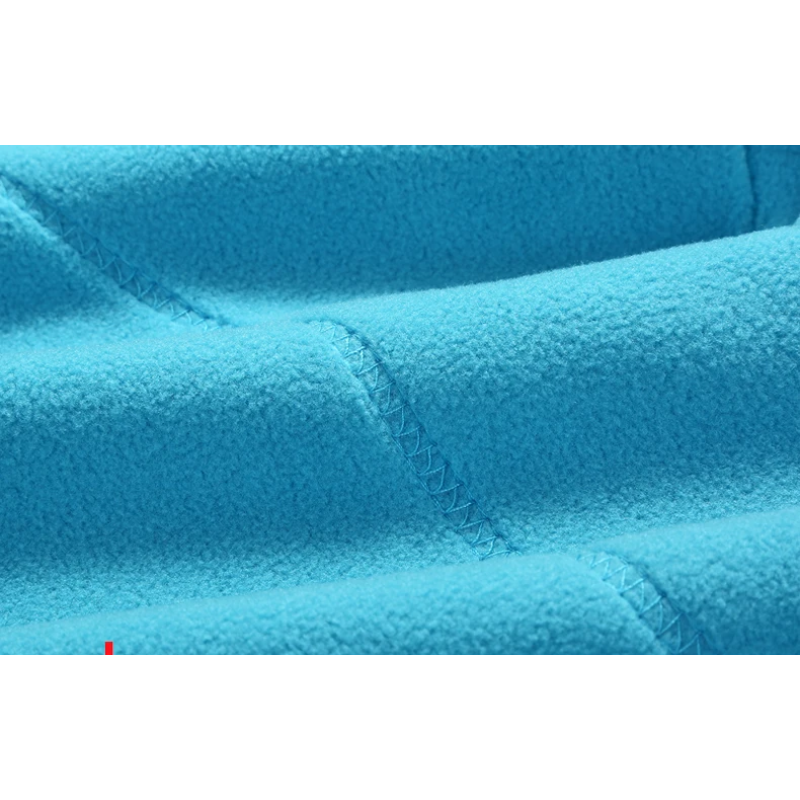 Damen Fleecejacke Reißverschluss Stehkragen Fleece