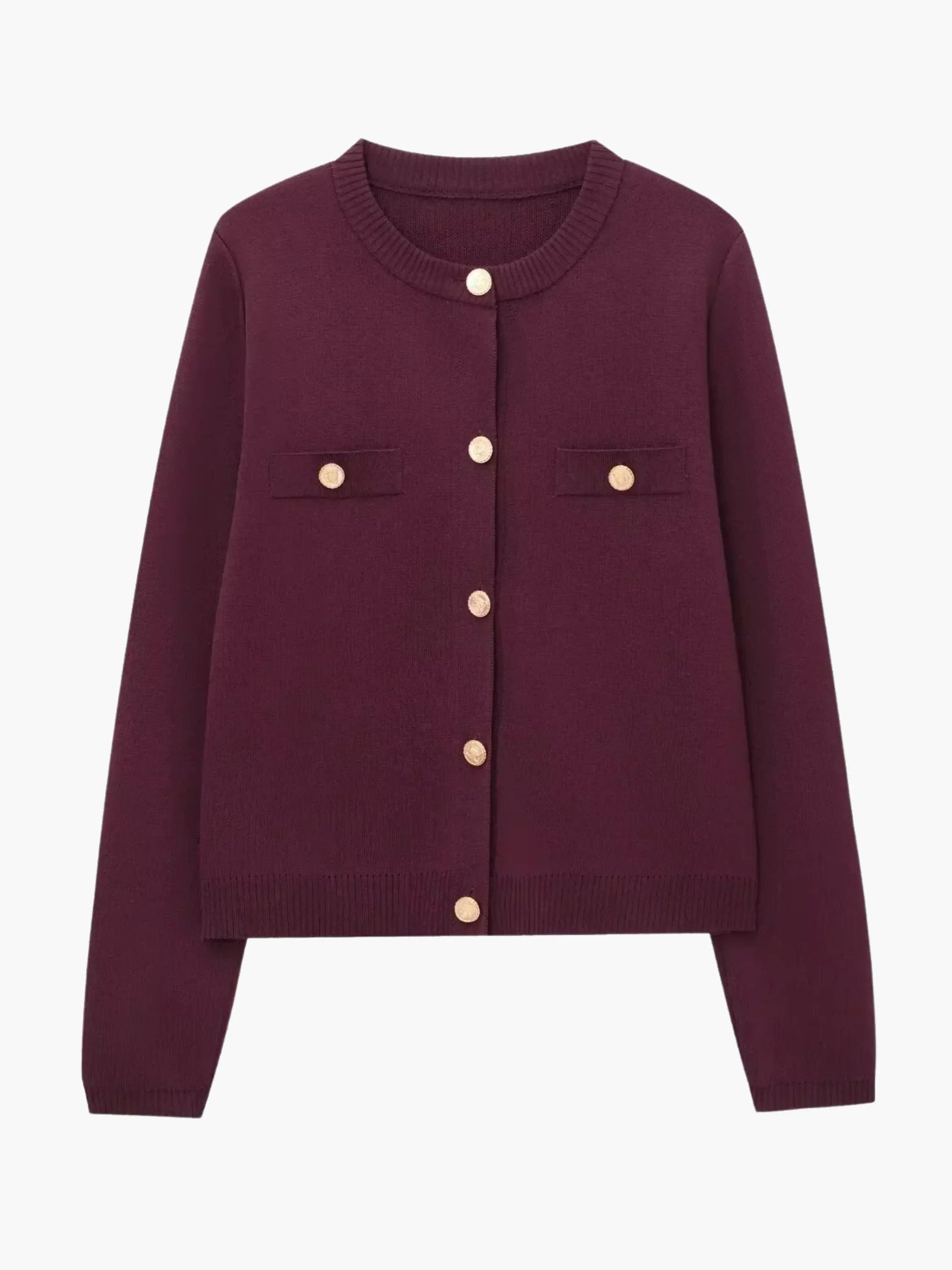 Damen Strickjacke Knopfleiste - Norvielle
