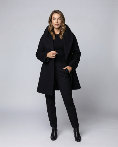 Damen Gefütterte Winterjacke Klassisch