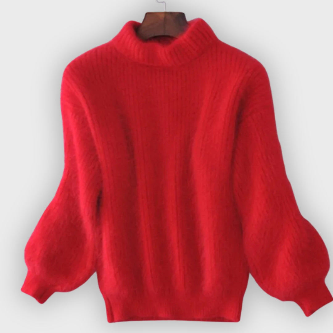 Eveloria Damen Kaschmirpullover Schick