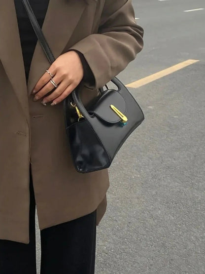 Dagmar Damen Mini Satchel Tasche Leder