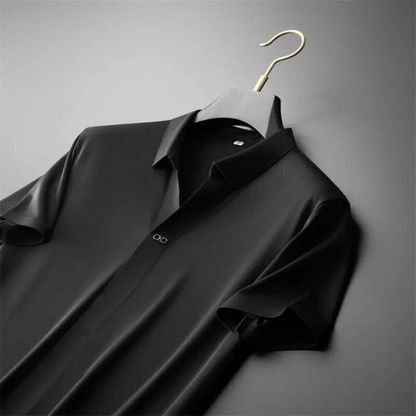 Herren Poloshirt-Hose-Set Baumwolle Beige