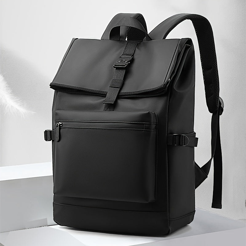 Eveloria Outdoor-Rucksack Reißverschluss Wasserdicht Schwarz - Eveloria