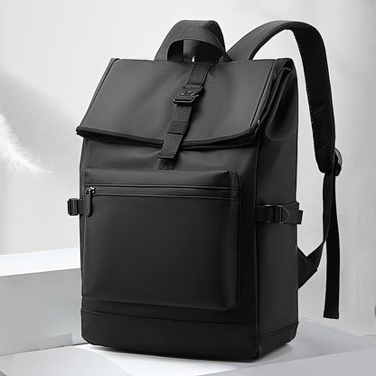 Eveloria Outdoor-Rucksack Reißverschluss Wasserdicht Schwarz - Eveloria