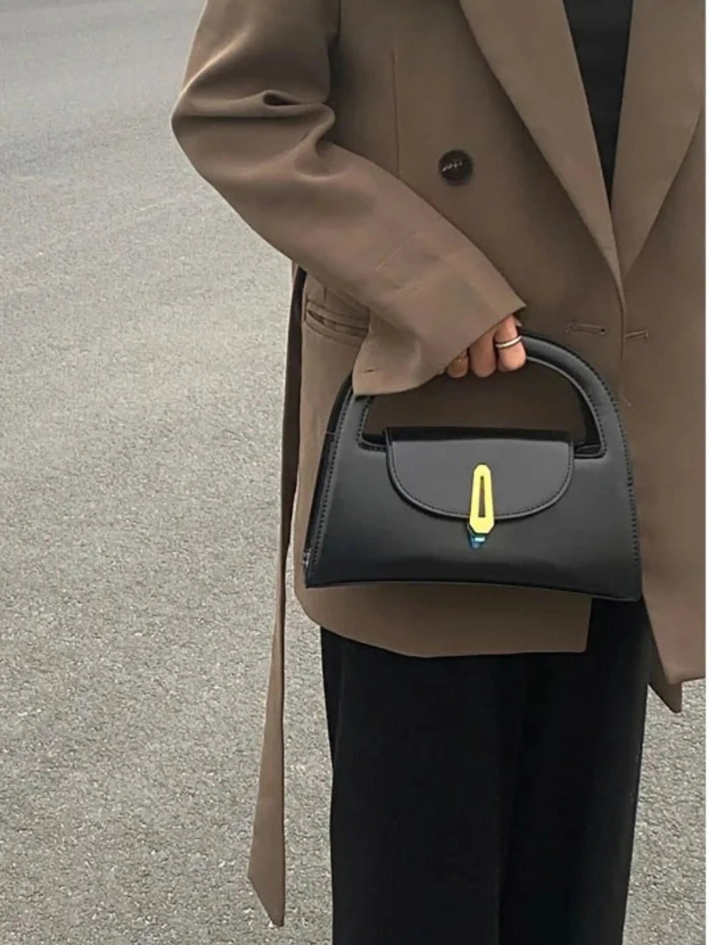 Dagmar Damen Mini Satchel Tasche Leder