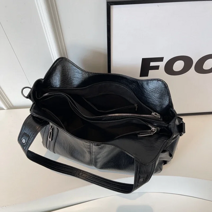 Damen Große Handtasche Leder Mit Schultergurt