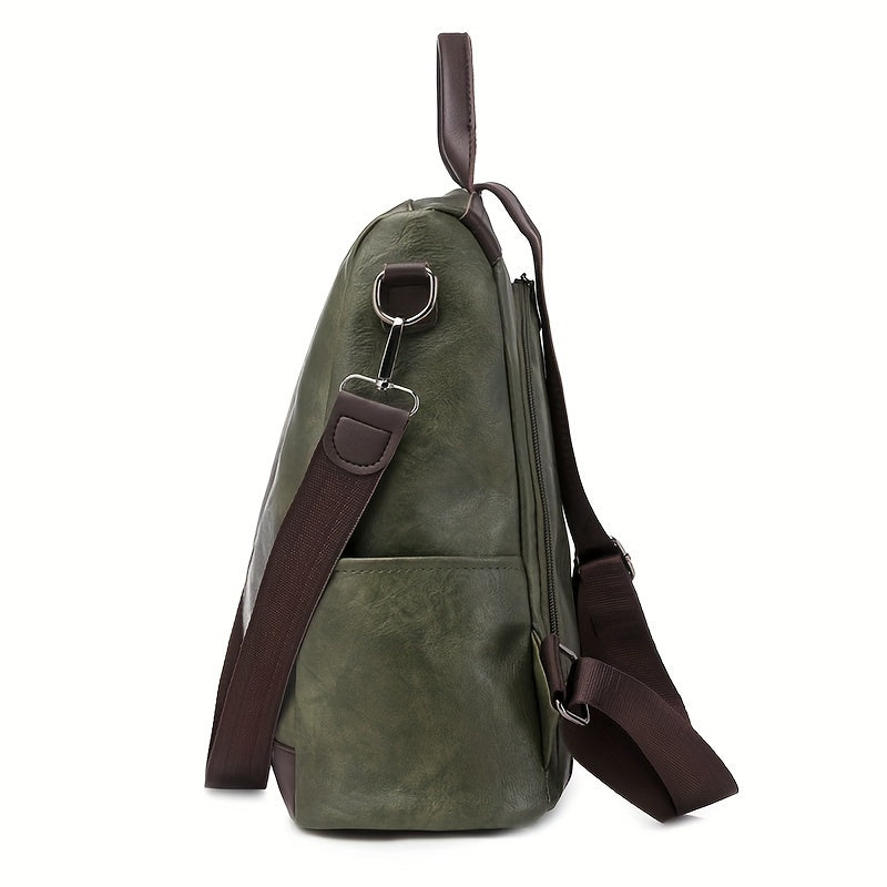 Eveloria Damen Rucksack Veganer Anti-Diebstahl Stadt-Backpack