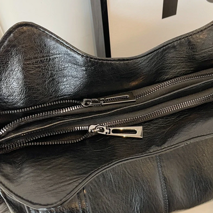 Damen Große Handtasche Leder Mit Schultergurt