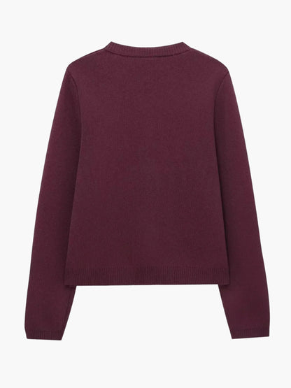 Damen Strickjacke Knopfleiste