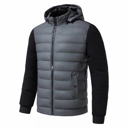 Eveloria Herren Winterjacke Kapuze