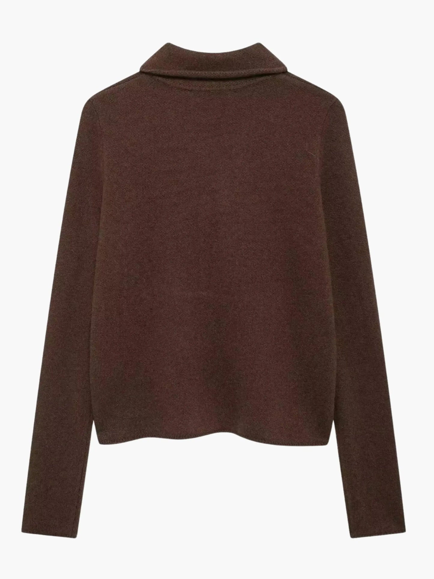 Damen Zweireihige Strickjacke