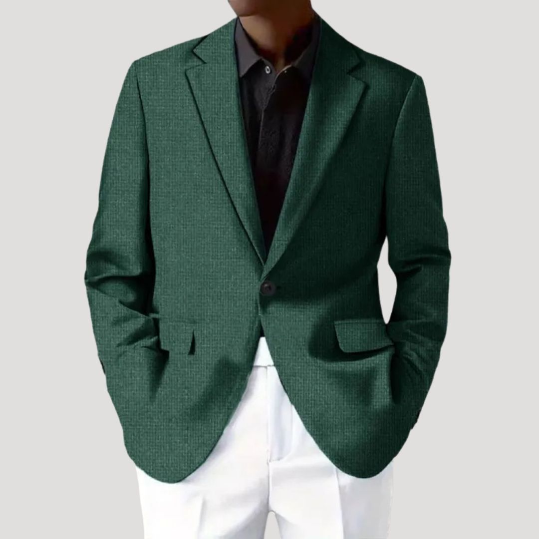 Herren Maßgeschneiderter Blazer Texturiert