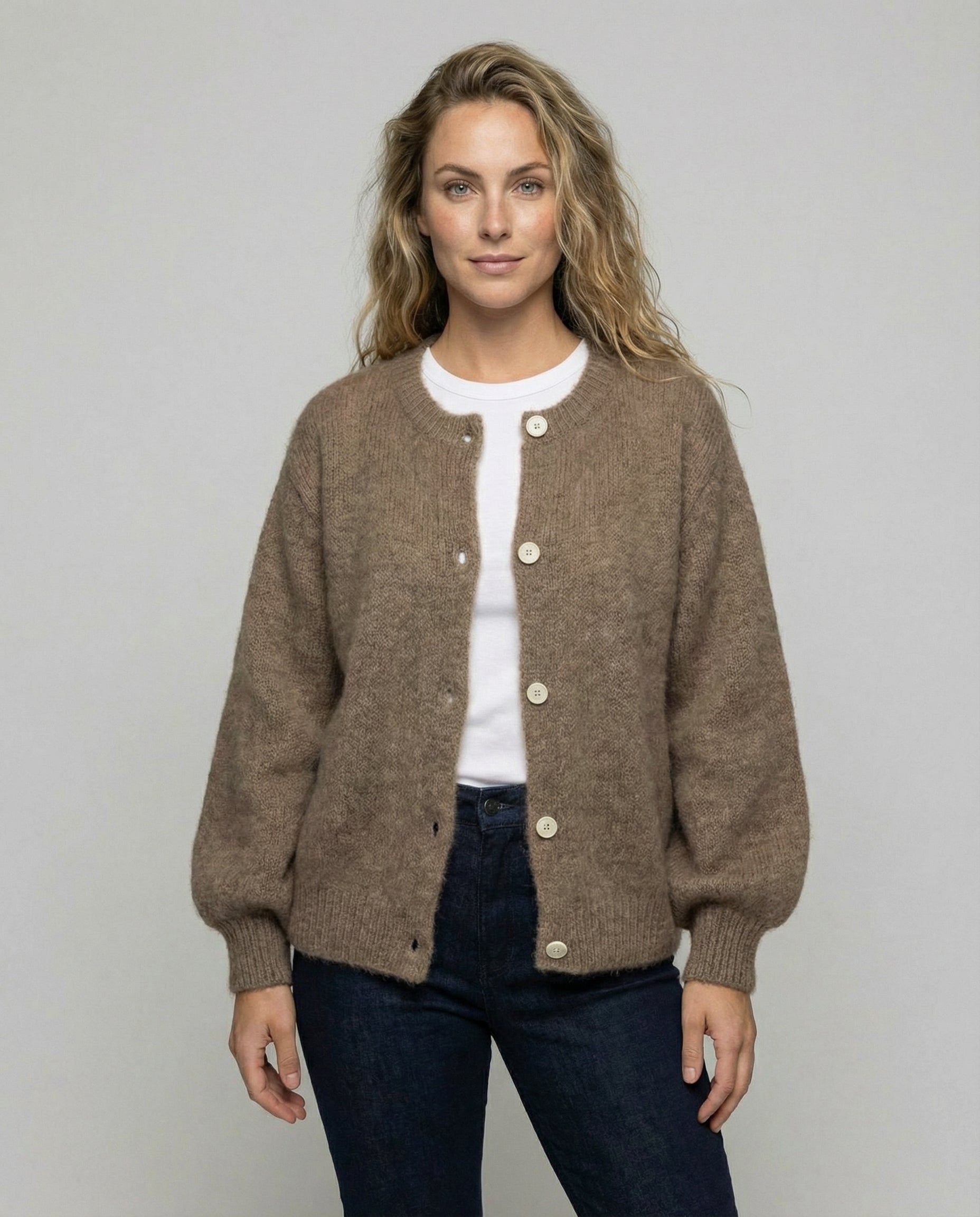 Damen Cashmere Cardigan - Eveloria