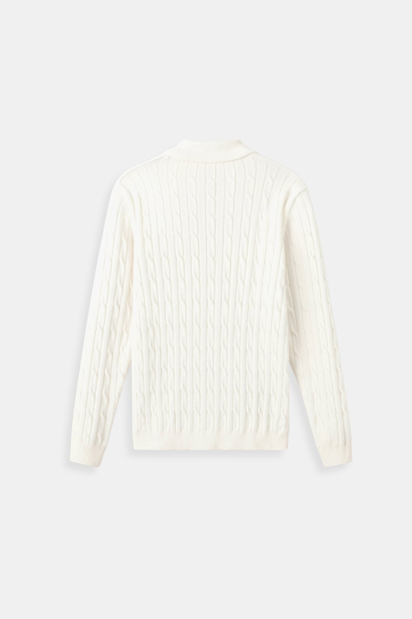 Eleganter Damen Zopfstrick Pullover Mit Reißverschluss