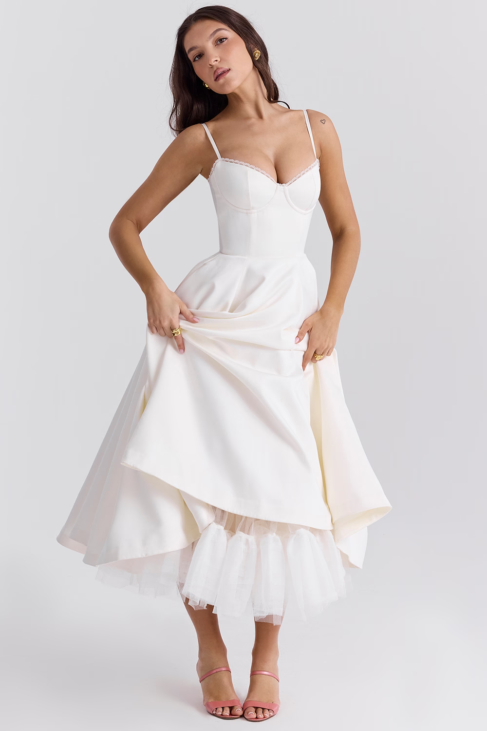 Eveloria Damen Elegantes Abendkleid