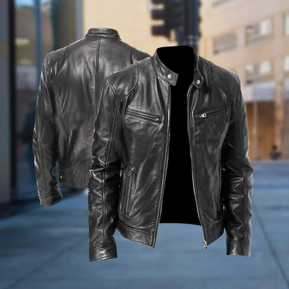 Herren Retro Winterjacke Kurz
