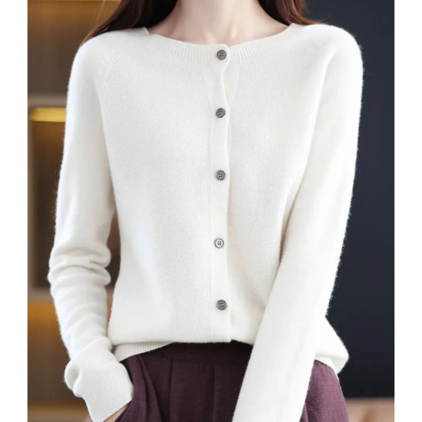 Damen Cardigan Warm