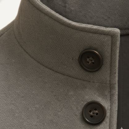 Herren Wollmantel Elegantes Design