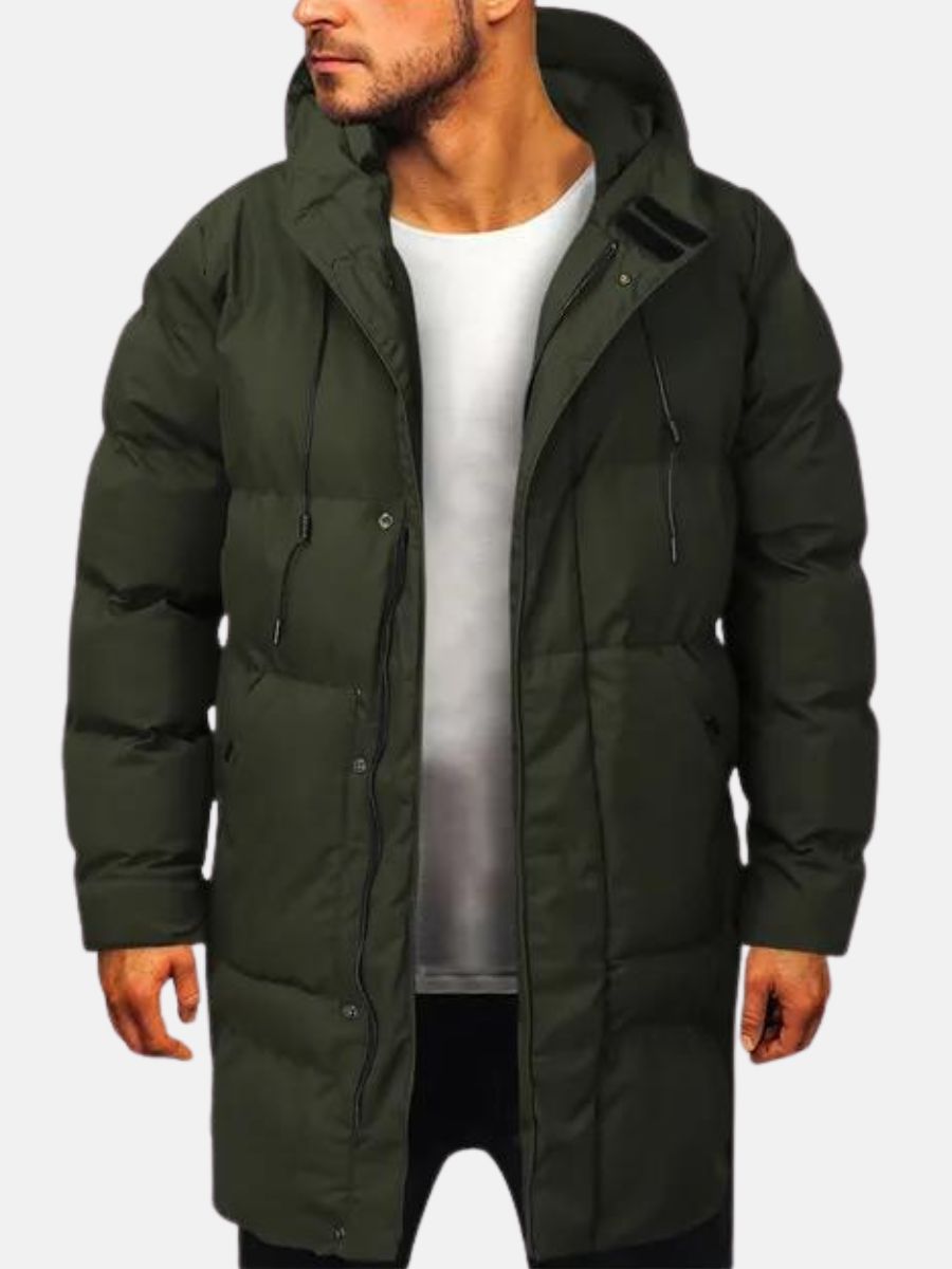 Herren Langdaunenjacke Winter