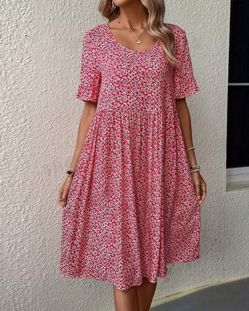 Eveloria Damenkleid Florales Muster