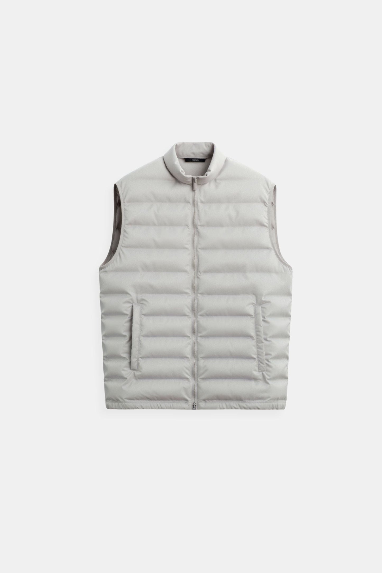 Leichte Damen Steppweste Minimalistisch Wärme Beige