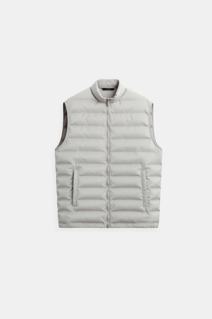 Leichte Damen Steppweste Minimalistisch Wärme Beige
